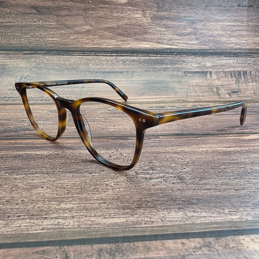 Warby Parker Dawson W 225 Whiskey Tortoise Eyeglasses Frames 51-19-145
